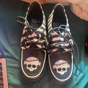 Monster High x YRU Creep Frankie Stein Shoes NO BOX
